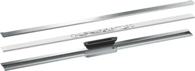 Immagine prodotto di hansgrohe AXOR Drain Set de finition caniveau, 1200mm pour montage mural, 42529000, 42529000