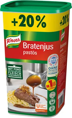 Produktbild von Knorr Gourmet Braten-Jus Pastös 1,7kg