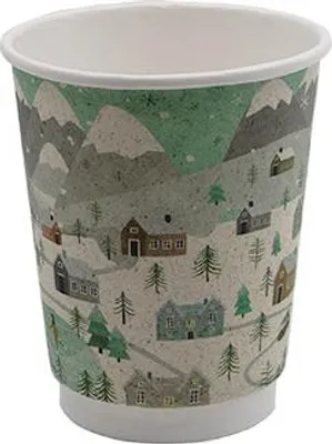 Immagine prodotto di Bicchiere di carta Wintergrass 300 ml 25 pezzi.