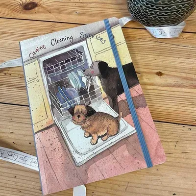 Immagine prodotto di Quaderno con cancellino A5 LCN15 Cani in lavastoviglie