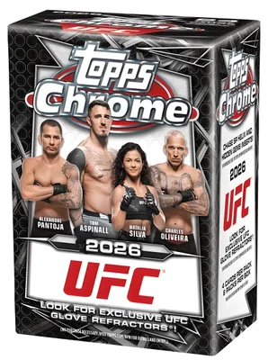 Obrázek produktu pro 2026 Topps Chrome UFC Value Box (anglická verze)