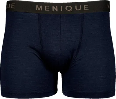 Obrázok produktu pre Pánske boxerky z merino vlny, tmavomodrej farby, veľkosť M
