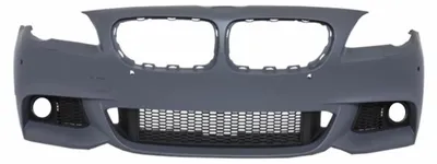 Imagen del producto de Parachoques delantero para BMW Serie 5 F10 F11, modelo 11-14, diseño M-Technik, sin luces antiniebla.