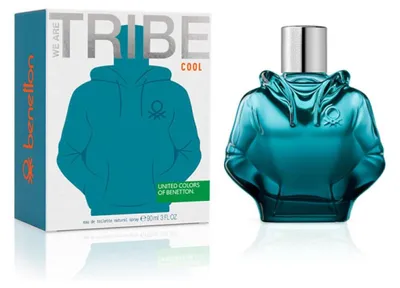 Image de Benetton We Are Tribe Cool Eau de Toilette pour Homme 90 ml