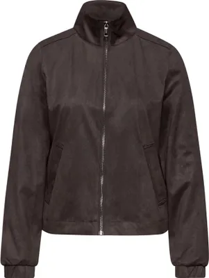 Produktbild von EOS_Velours short zipper jacke 16866 deep roast brown Größe 38