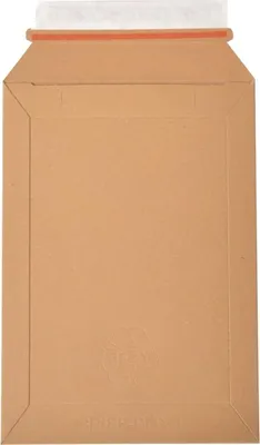 Image de Lot de 100 enveloppes carton b-box 1 marron format 176x250 mm