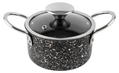 Produktbild von Polochef Mini Topf 12 cm mit Deckel, Granit, Induktion