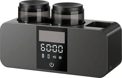 Obrázok produktu pre INF Inteligentný UV sterilizátor držiaka na zubné kefky s časovačom čierna