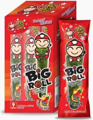 Produktbild von TAO KAE NOI Big Roll Seaweed roll Spicy flavor 27g