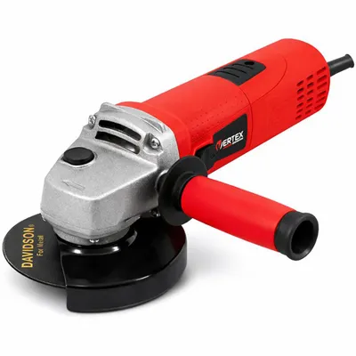 Zdjęcie produktu dla Szlifierka kątowa z regulacją obrotów, 900 W, tarcza 125 mm, mocny diax, czerwona, flex 125, VERTEX