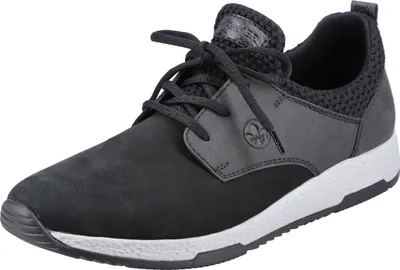 Produktbild von Rieker Sneaker Schwarz Nubukleder Größe: 40 Normal