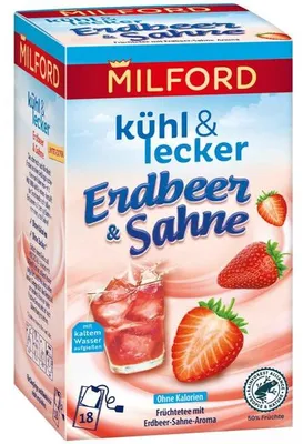 Produktbild von Milford kühl & lecker Erdbeer & Sahne 18er