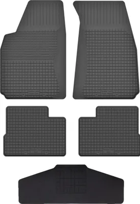 Produktbild von Gummi Fußmatten Set Für: Peugeot  106 (1991-2003) Gummimatten Schwarz