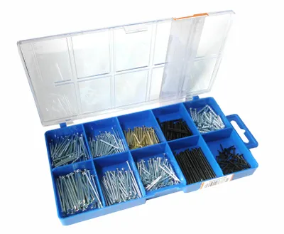 Produktbild von CONNEX Nägel und Stifte-Sortimentskasten, 485- teilig, DP8500054