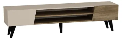 Produktbild von TV-Möbel aus Holz "Clark" - 180 x 37 x 45 cm - Braun