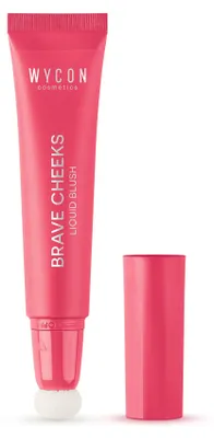 Immagine prodotto di WYCON Cosmetics BRAVE CHEEKS 10 SHOCKING PINK Blush liquido dal colore intenso e dal finish soft matt