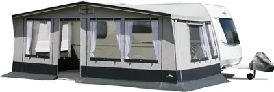 Produktbild von DWT Wohnwagen Vorzelt Edition 40 Gr. 17 (Umlaufmaß 1031-1060 cm) 300cm Zelttiefe - Ganzjahresvorzelt für Wohnwagen - Caravanzelt für Dauercamper