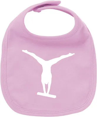 Produktbild von Huuraa Unisex Babylatz Schwebebalken Turnen Geschenk Babypink  Baumwolle Schwebebalken Mitbringsel
