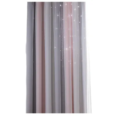 Produktbild von MODFU 2 Stück Vorhang blickdichte Gardine Weiß Ösen 132x214cm Schal Thermo Verdunkelungsvorhänge Sonnenschutz Kälteisolierung Verdunkelungsgardinen