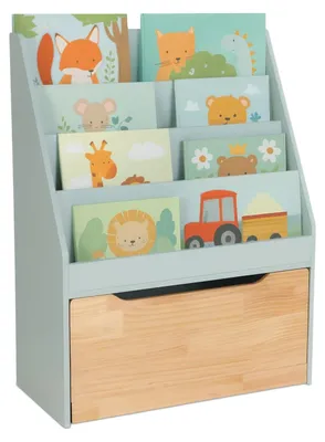 Obrázok produktu pre Detská knižnica s úložným boxom na hračky