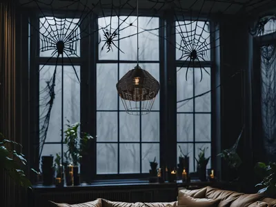 Produktbild von LED Pendelleuchte Modern Esstischlampe Küchenlampe schwarz Rattan Ø 30cm