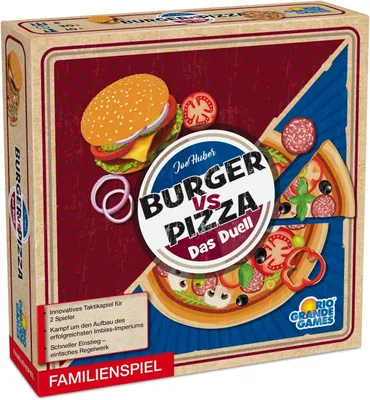 Produktbild von Burger vs. Pizza