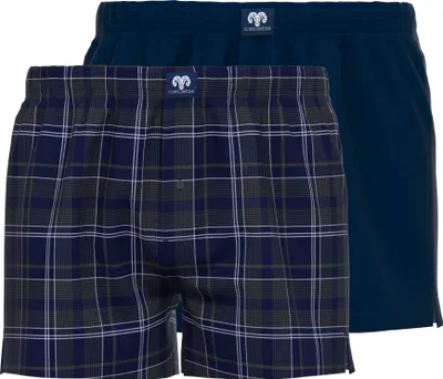 Produktbild von CECEBA Herren Boxershort blau uni 2er Pack Größe: 6