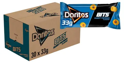 Image de Doritos - Chips Doritos Bits Zero's Sweet Paprika Bag 33gr | 30 pièces