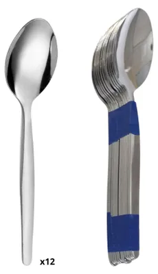 Kaffeelöffel aus Edelstahl, 13,6 cm, 12 Stück