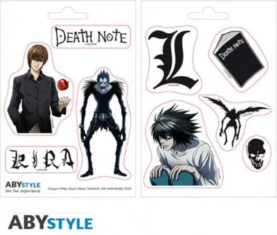 Produktbild von DEATH NOTE - Stickers - 16x11cm/ 2 sheets - Death Note Icons