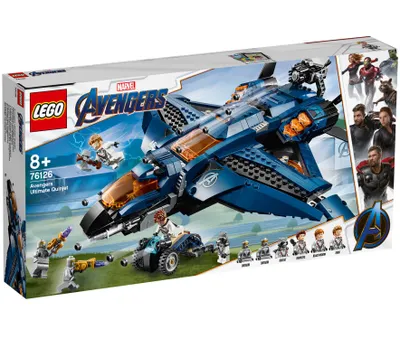 Produktbild von LEGO® Marvel Super Heroes™ Ultimativer Avengers-Quinjet, 76126