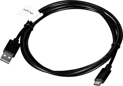 Produktbild von Lanberg CA-USBO-20CU-0018-BK, 1,8 m, USB A, USB C, USB 2.0, 0,48 Gbit/s, Schwarz