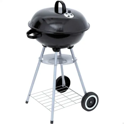 Obrázek produktu pro Gril na dřevěné uhlí s kolečky Active Black 46 x 89 x 46 cm