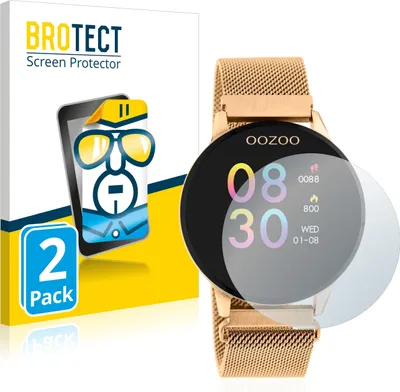 Produktbild von 2x Für Oozoo Q00117 Schutzfolie BROTECT Displayschutz Display Schutz Folie Klar Transparent
