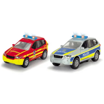 Obrázek produktu pro Dickie Toys 203712011, Policejní auto, 3 rok/roky, LR41, Různé barvy