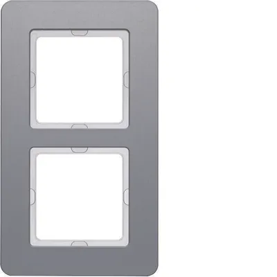 Produktbild von Berker 10126074, Aluminium, Aluminium, Schraubenlos, Berker, Q.7, IP20