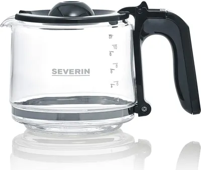 Obrázok produktu pre Severin GK 5501, Džbán, Severin, KA4815, KA4816, KA4822, KA4825, Čierna, Priehľadná, Sklo, 1,4 L
