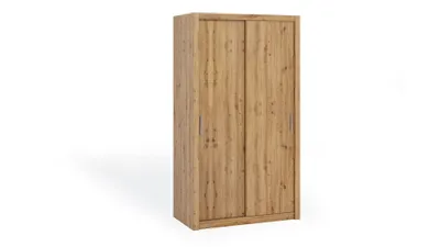 Produktbild von Bono Schwebetürenschrank 120 cm ohne Spiegel, Artisan-Eiche