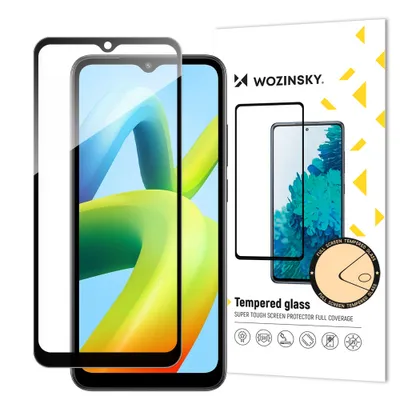 Obrázek produktu pro Wozinsky tvrzené sklo pro Xiaomi Redmi A1 Plus - Černá KP24598