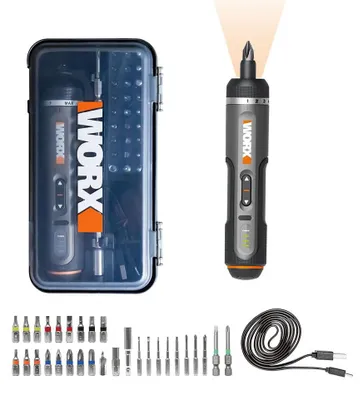 Produktbild von WORX WX242 Akku-Schraubendreher 4V + 30 Bits