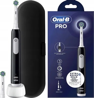 Immagine prodotto di Spazzolino elettrico Oral-B Pro 1 Series nero + custodia nera