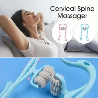 Productafbeelding van Massageapparaat voor schouder en nek, triggerpointtherapie, ontspanning (roze)