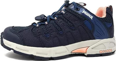 Produktbild von Meindl Snap Junior Kinderschuhe Mädchen Halbschuhe Schnürer Blau Freizeit, Schuhgröße:34 EU