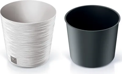 Produktbild von Blumentopf FURU ROUND 30 cm - Farbe: weiß