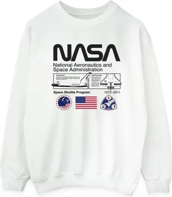 Obrázek produktu pro NASA - Dámská mikina "Space Admin" BI42638 (M) (Bílá)