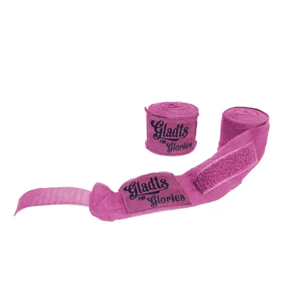 Produktbild von Gladts Boxbandagen – 460 cm – Erhältlich in Schwarz, Blau, Rot, Rosa, Weiß & Grün – Elastische Handbandagen für Boxen, Kickboxen, Muay Thai & MMA