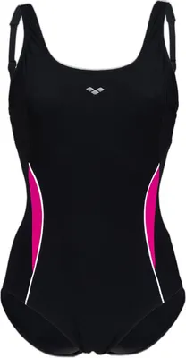 Image de Arena W ALISSA U BACK ONE PIECE LOW BLACK-ROSE VIOLET-WH BLACK-ROSE VIOLET-WH 46