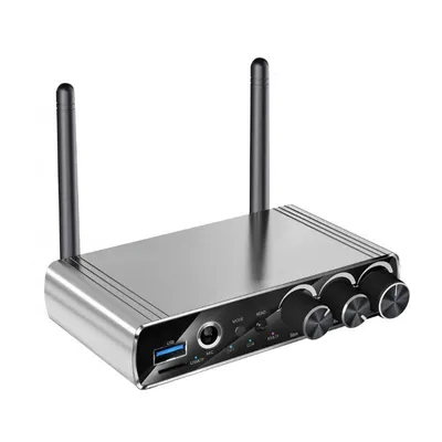 Produktbild von ZELURXX Bluetooth 5.4 Audio Empfänger,Sender Empfänger 3-in-1,mit AUX Optisch,U-Disk,für KTV,für alte Lautsprecher