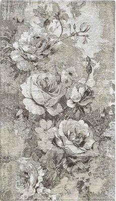 Immagine prodotto di Tappeto Velour antiscivolo ROSE 175X240 cm TURTLEDOVE | GalleriaFarah1970