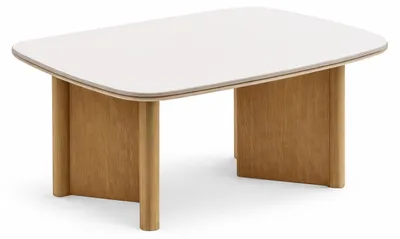 Immagine prodotto di Tavolino moderno con struttura in legno naturale e design elegante